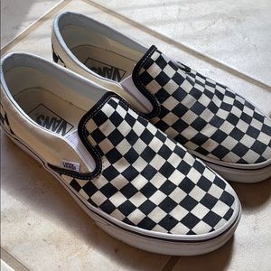Checkered vans